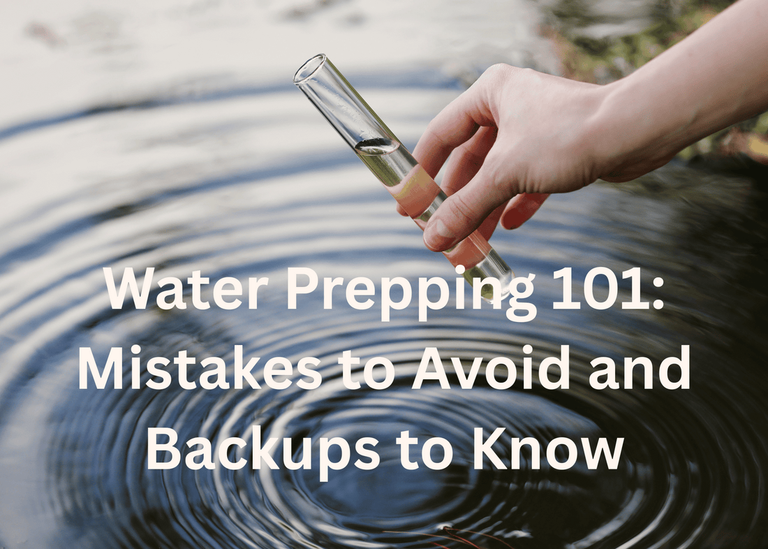 Water Mistakes and Hidden Fixes: What Most Preppers Overlook