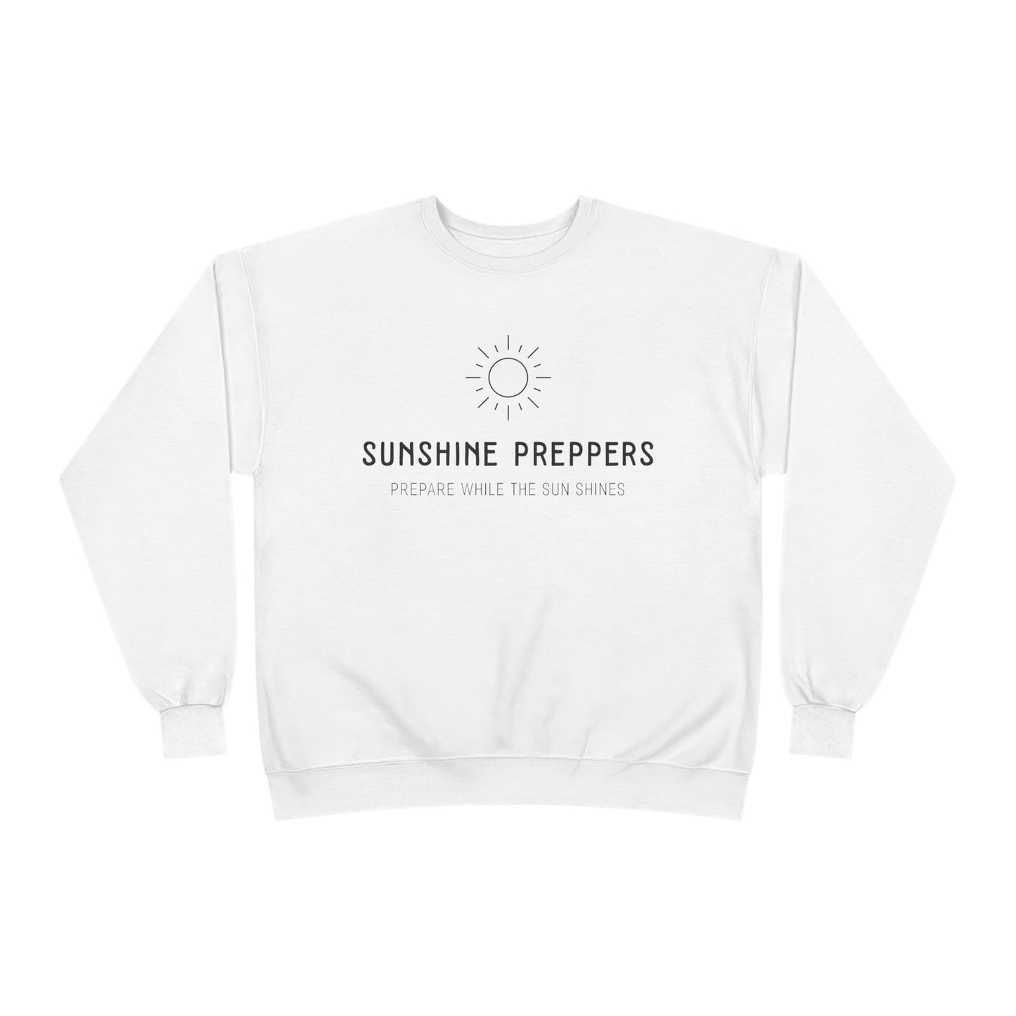 Sunshine Preppers Hanes Unisex EcoSmart® Crewneck Sweatshirt