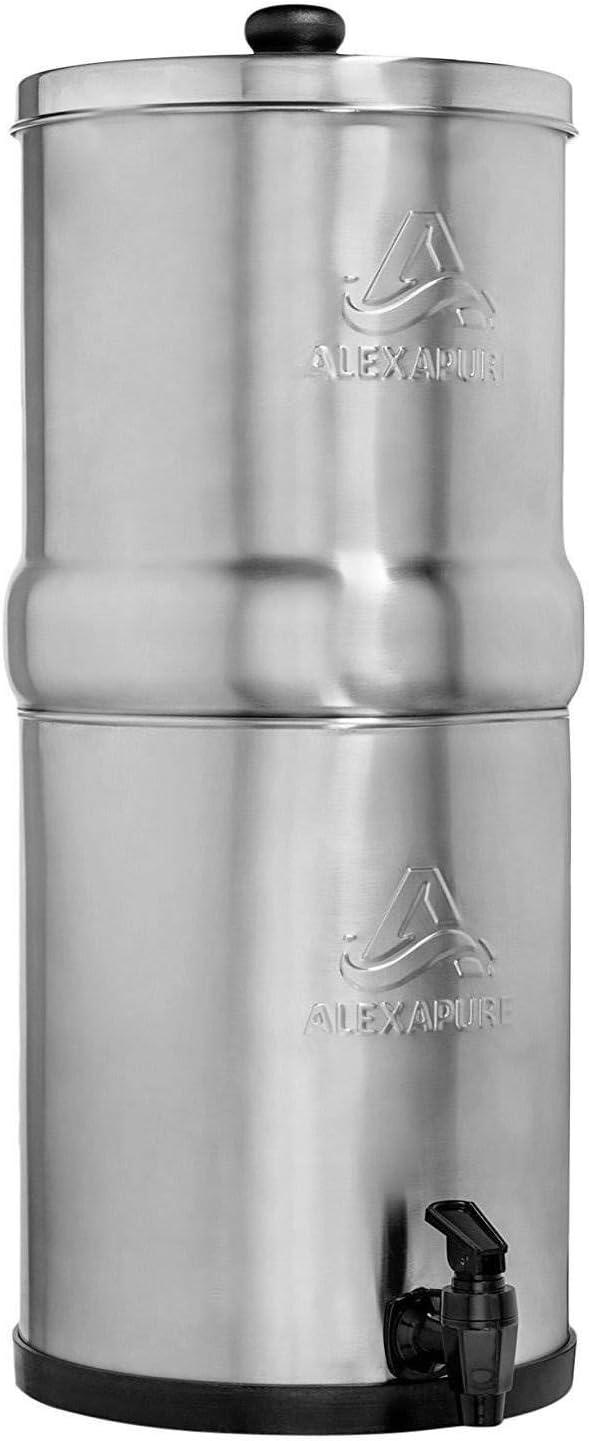 Water Filtration System, Gravity-Fed, Alexapure Pro