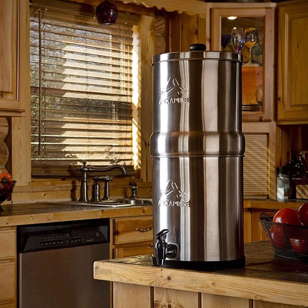Water Filtration System, Gravity-Fed, Alexapure Pro
