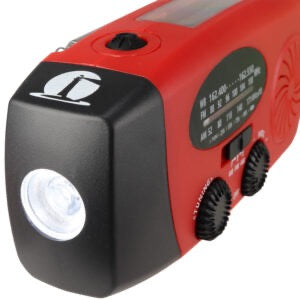4-in-1 Dynamo NOAA Weather Band Radio and Flashlight