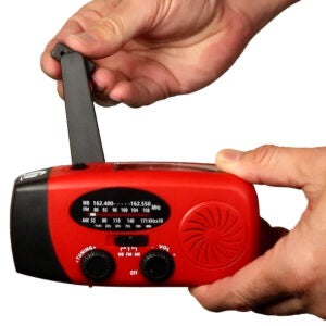 4-in-1 Dynamo NOAA Weather Band Radio and Flashlight