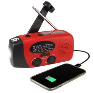 4-in-1 Dynamo NOAA Weather Band Radio and Flashlight