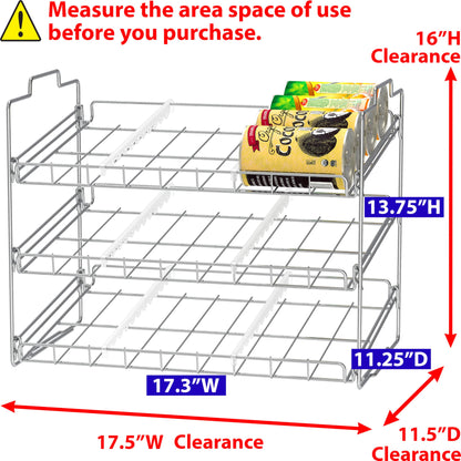 Can Rack Organizer for Kitchen and Pantry