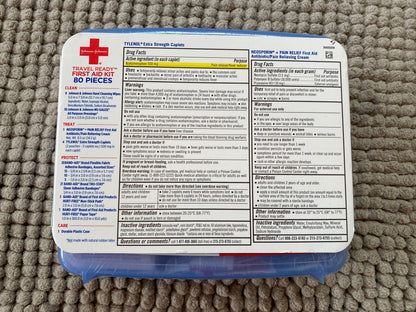 Johnson & Johnson Travel Ready First Aid Kit