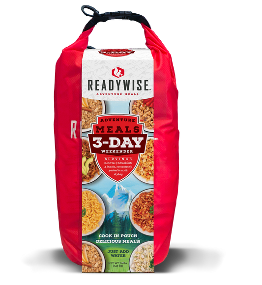3 Day Adventure Bag: Essential Freeze-Dried Survival Foods