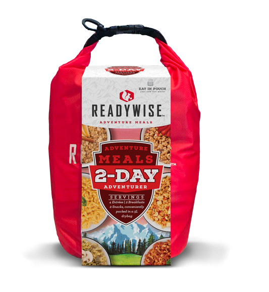 2 Day Adventure Bag: Essential Freeze-Dried Survival Foods
