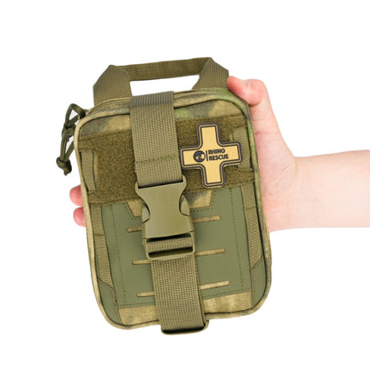 Tactical First Aid Kit in MOLLE Pack - Choose Your Color! 🎒