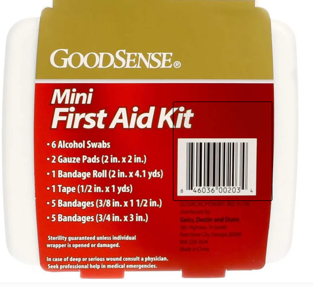 Mini First Aid Kit - 20 Pieces