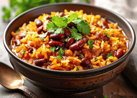 rice and beans