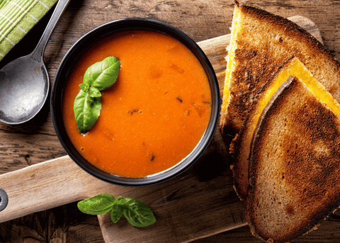 grilled cheese and tomato soup