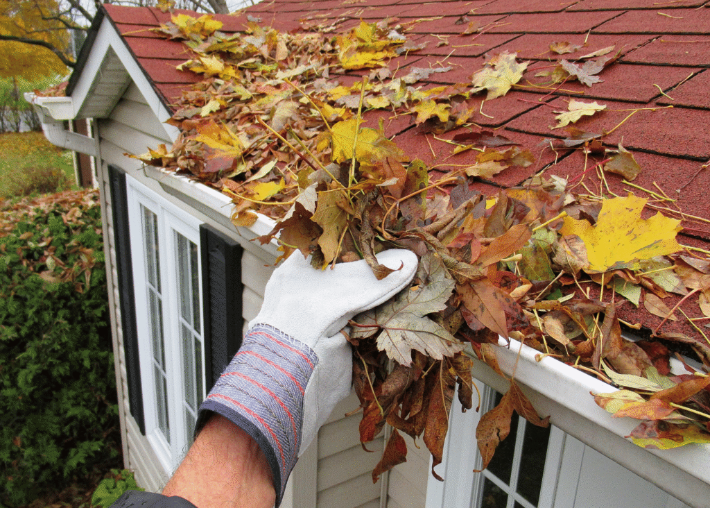 clean cutters to remove fallen leaves