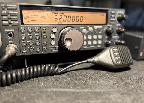 ham radio set up at home