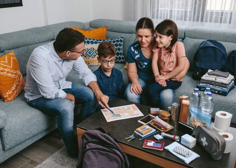 sharing plan with family