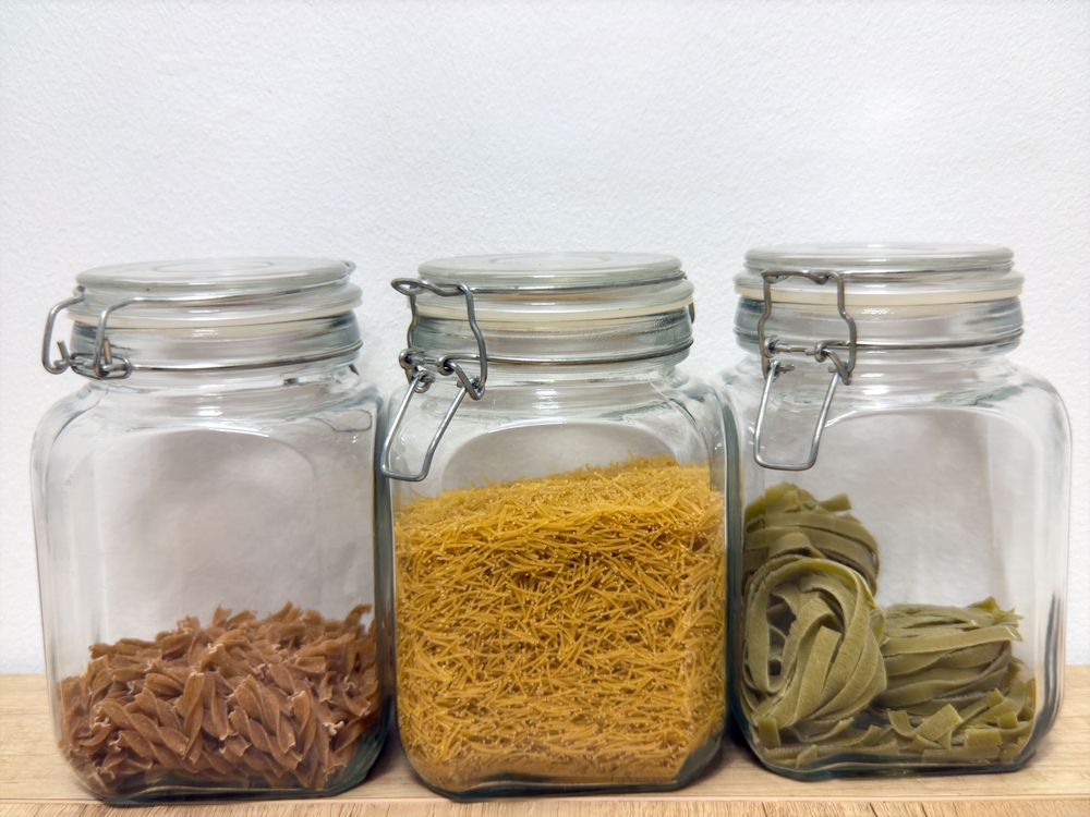 more jars in the pantry